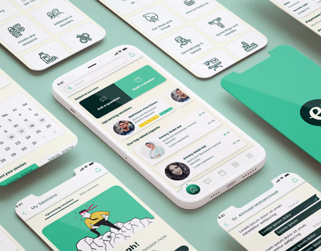 Cover image for Comprehensive Design For Online Medical Consultation App 