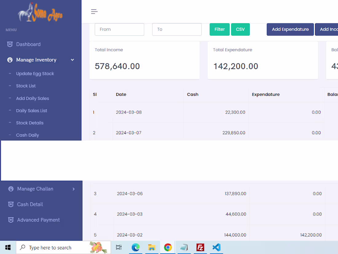 Cover image for Agro Farm Inventory Management