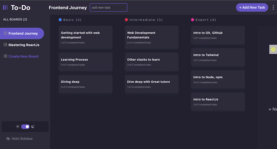Cover image for Kanban Board for task management applications.