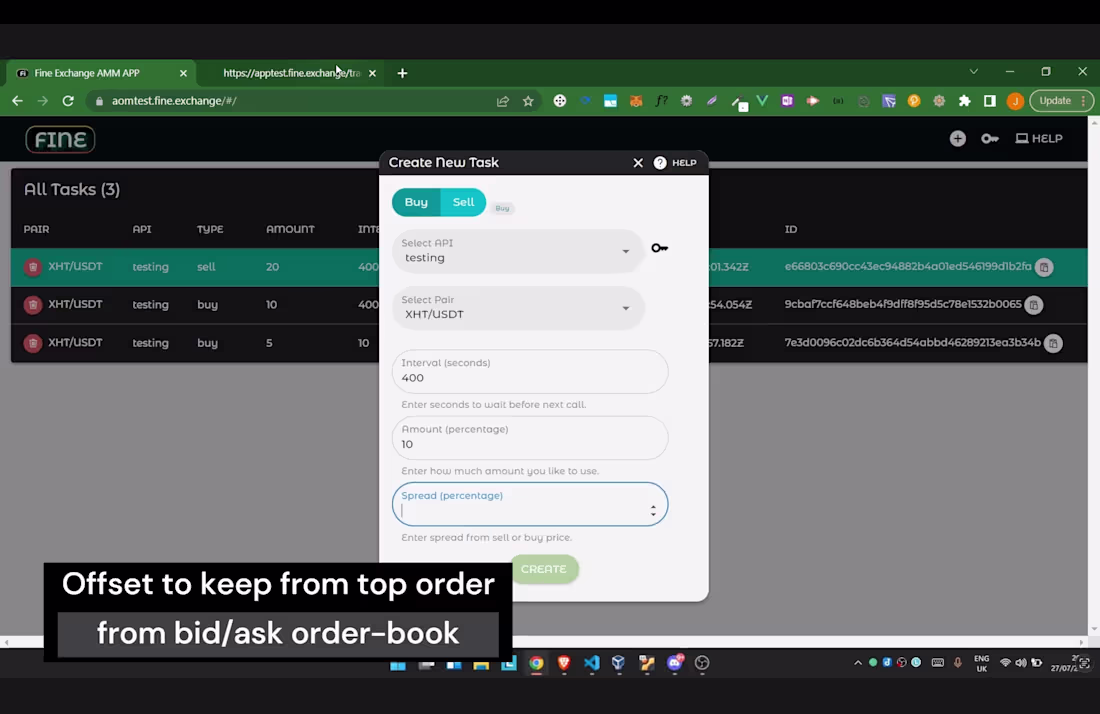 Cover image for A SaaS for automatic market making