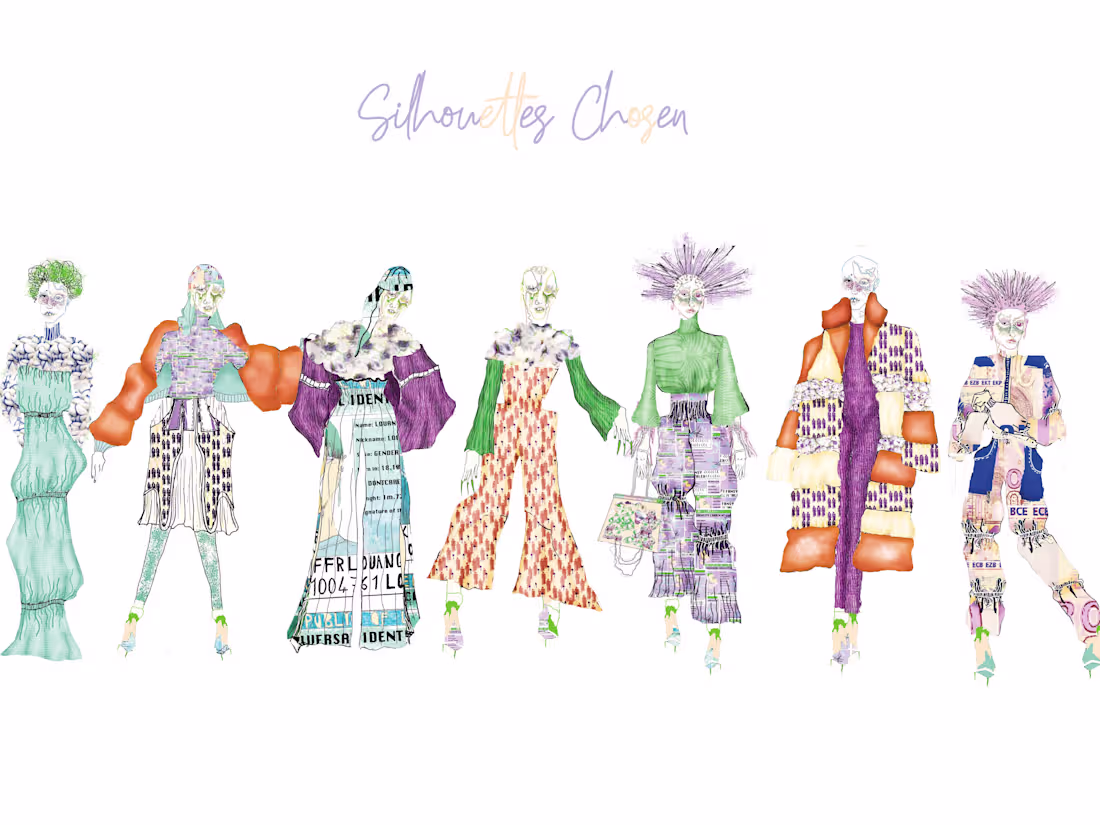 Cover image for Fashion Illustrations & collections