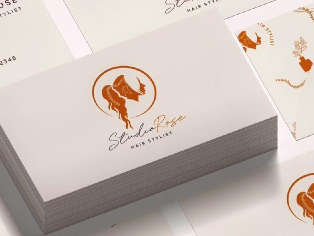 Cover image for Studio Rose Hair Stylist brand project