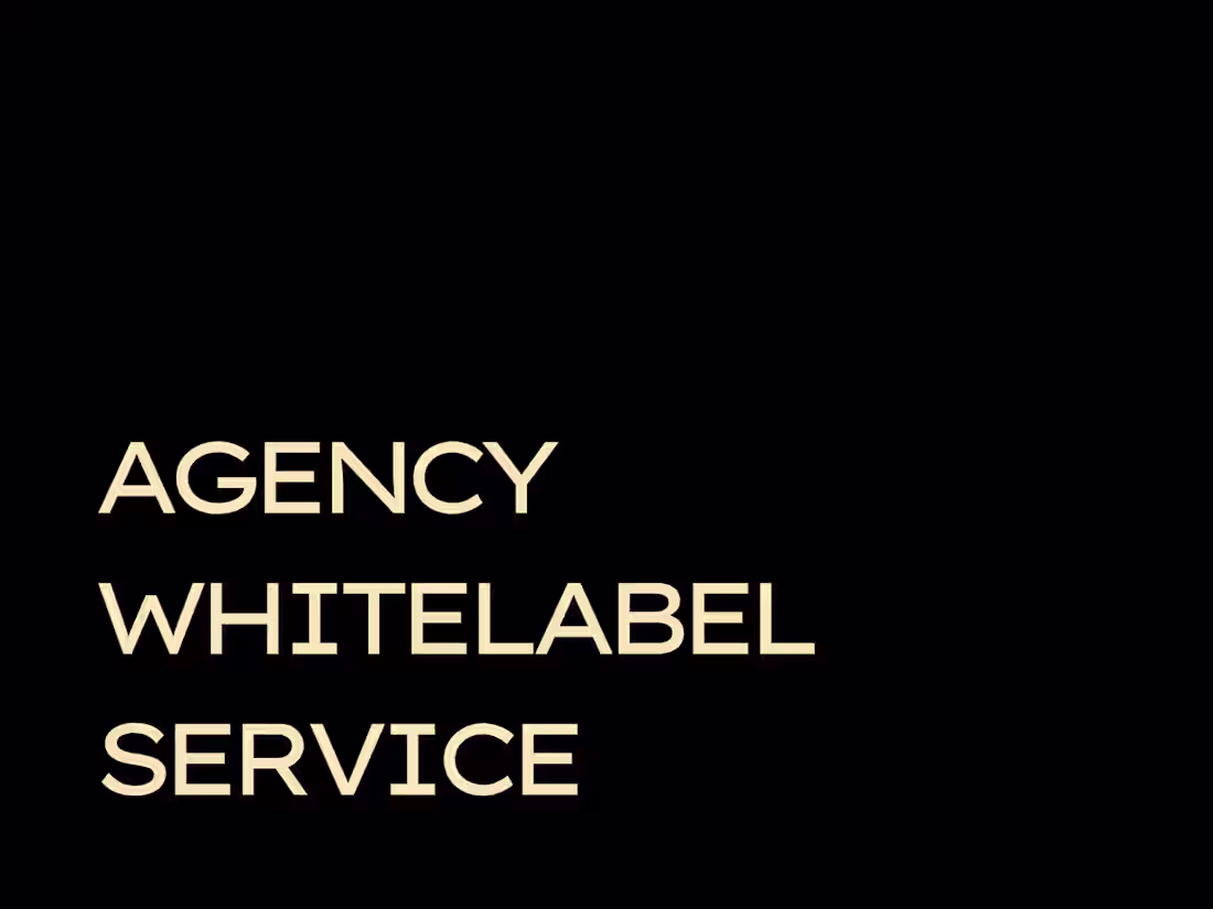 Cover image for Marketing Agency Contractor - Whitelabel