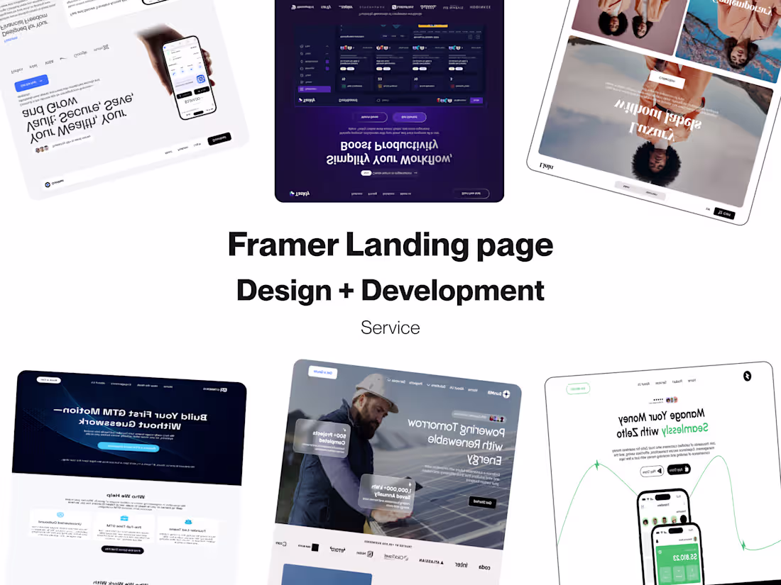 Cover image for Framer Design & Development: Bringing Your Vision to Life