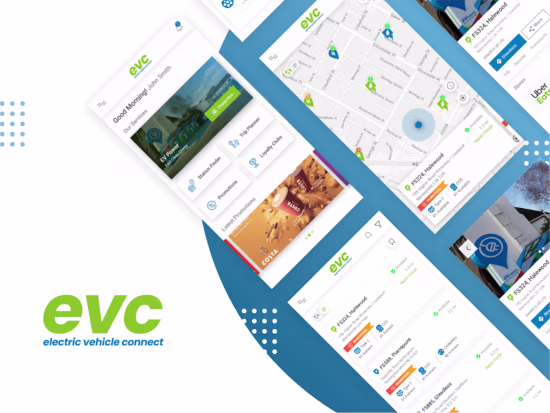 Cover image for Electric Vehicle Connect Mobile App
