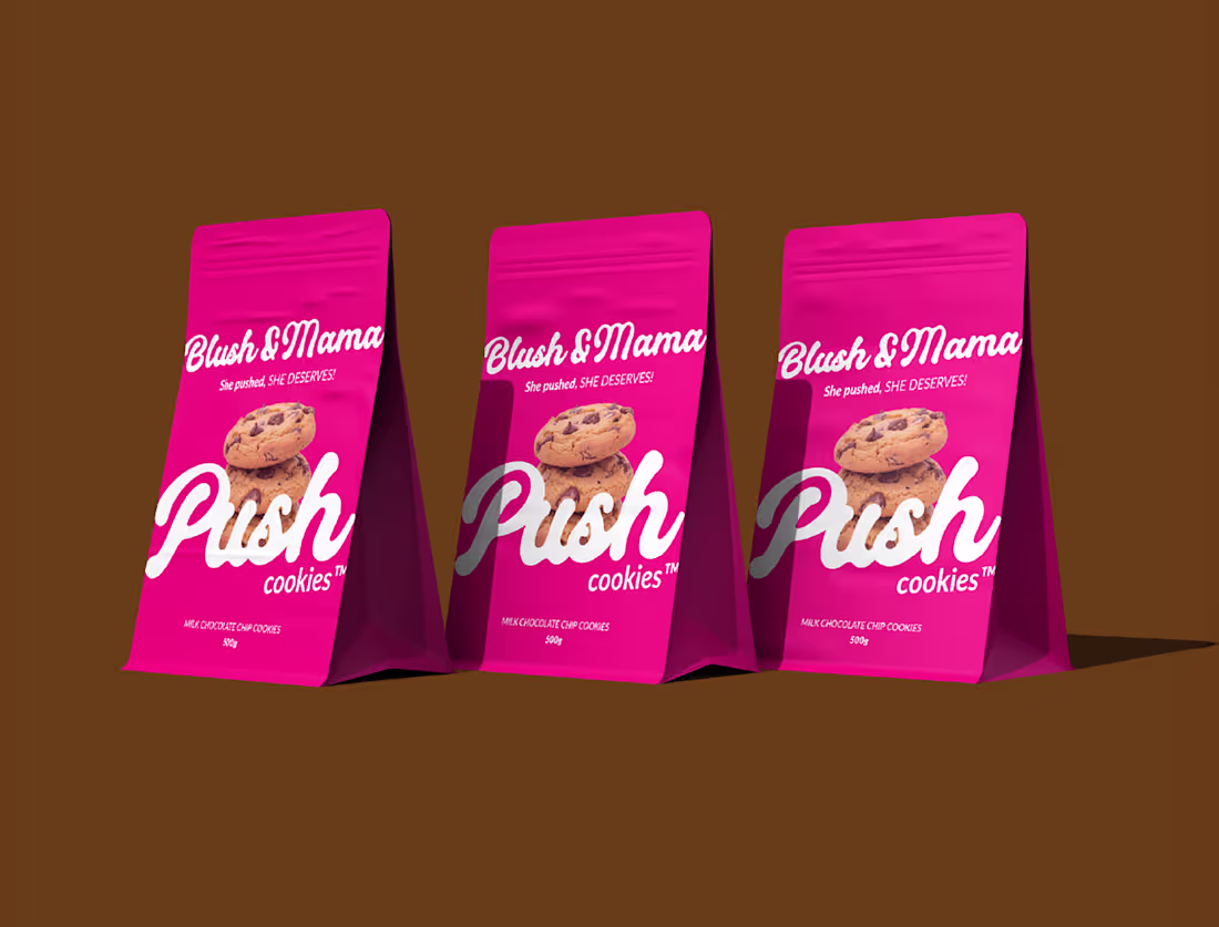 Cover image for Brand Identity and Packaging Design for Blush and Mama