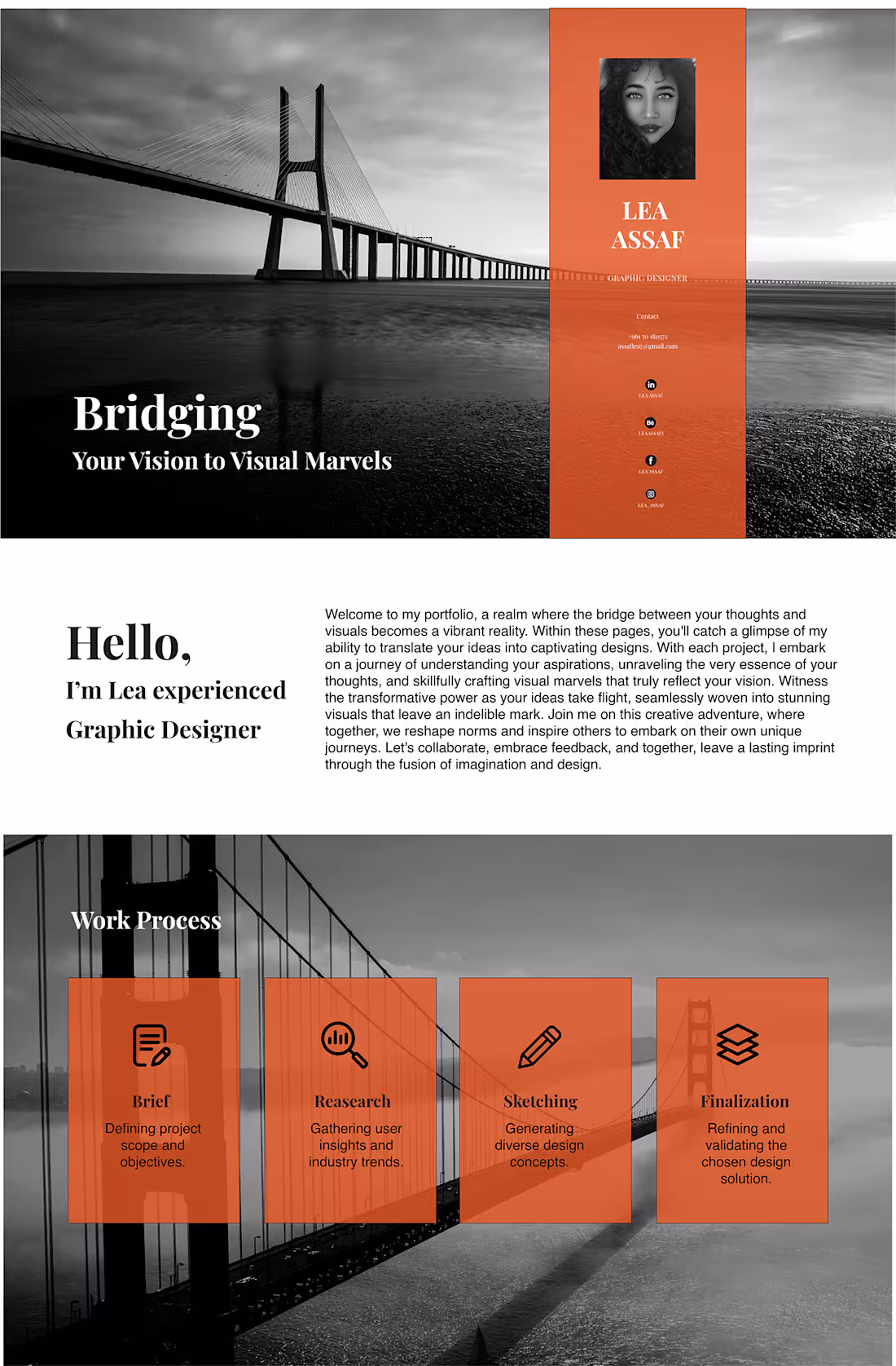 Cover image for Portfolio - lea Assaf on Behance