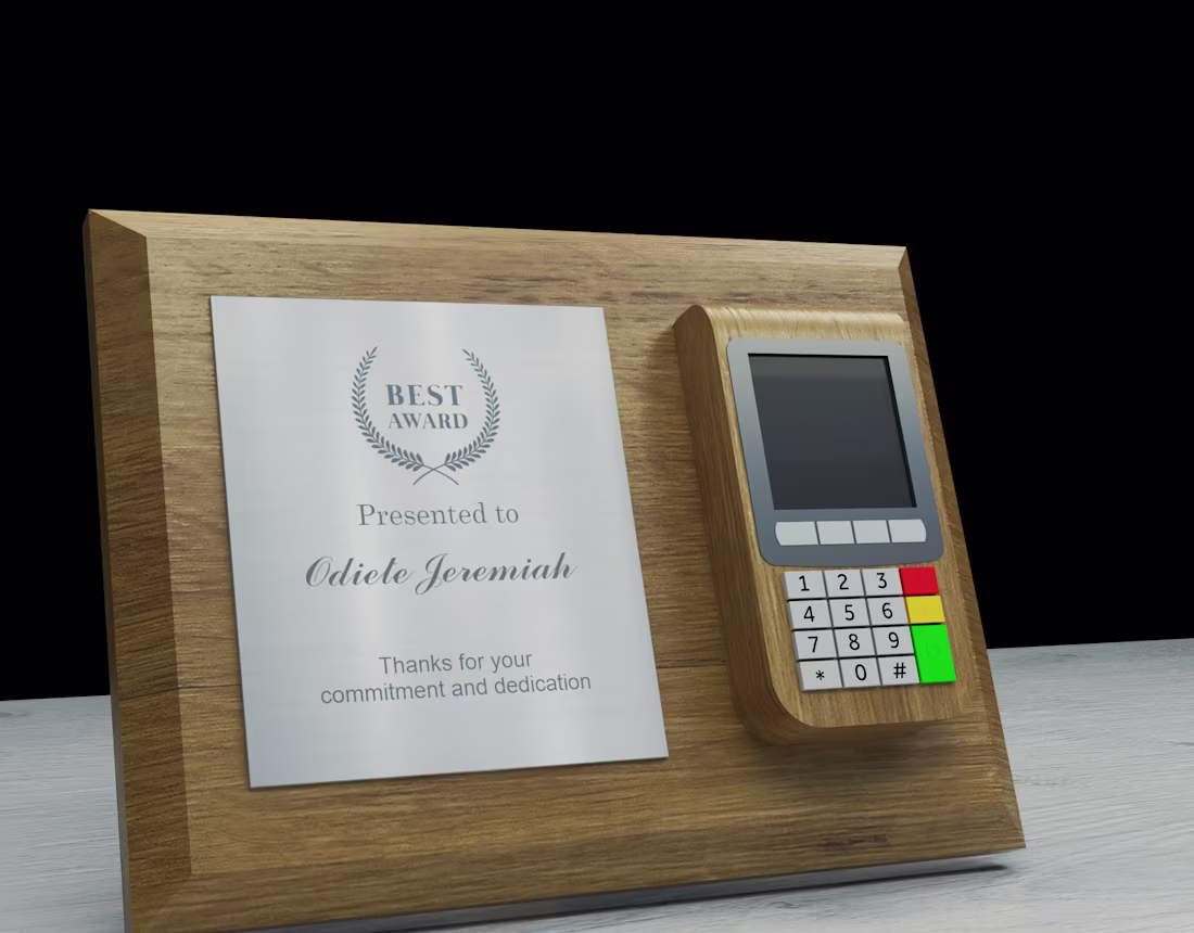 Cover image for CUSTOMIZED AWARD PLAQUE DESIGN