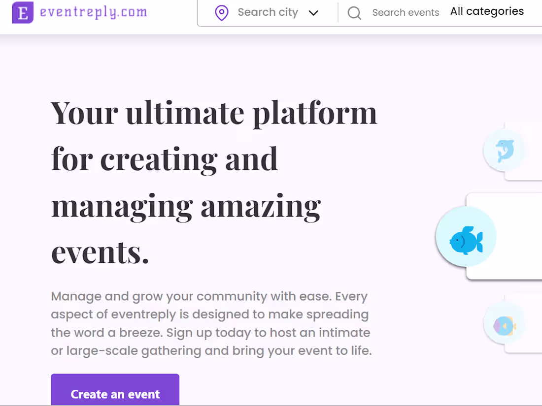 Cover image for EVENTREPLY