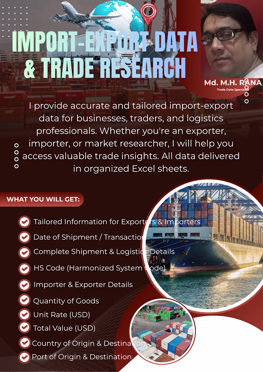 Cover image for IMPORT-EXPORT DATA & TRADE RESEARCH