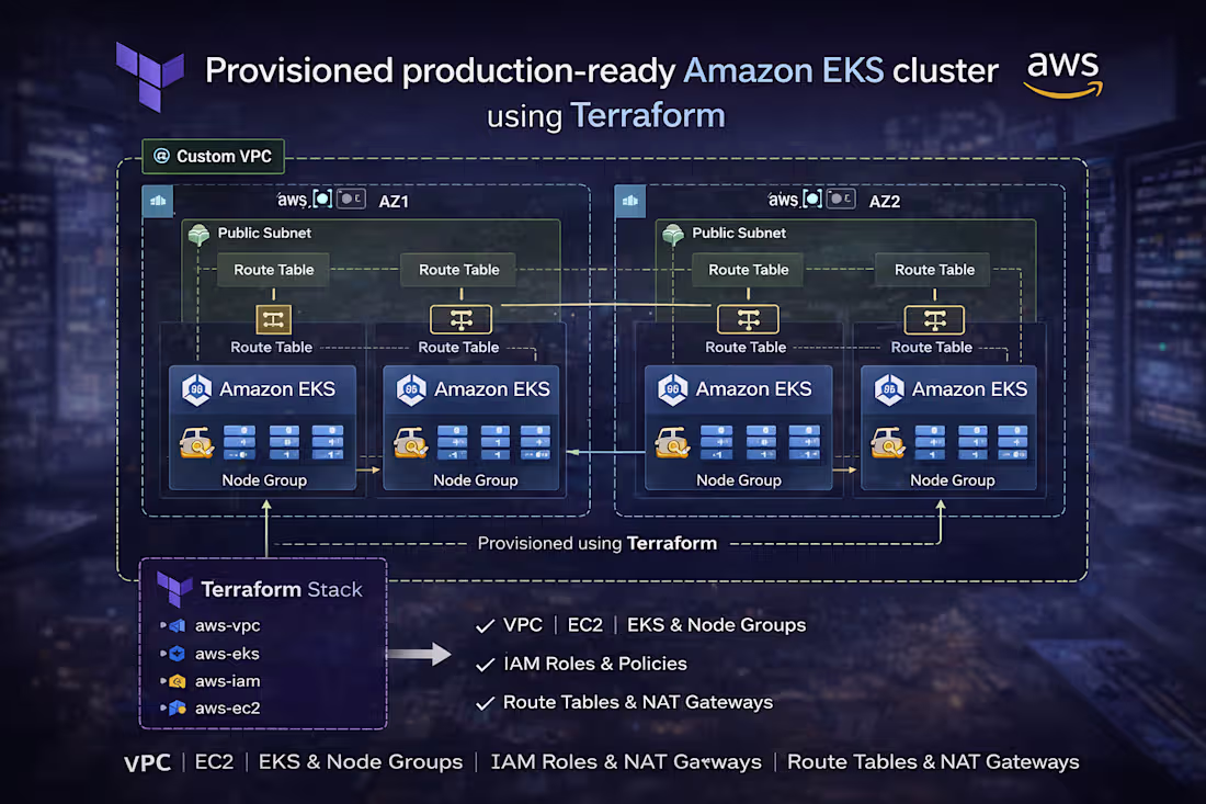 Cover image for Built a complete, production-style Kubernetes