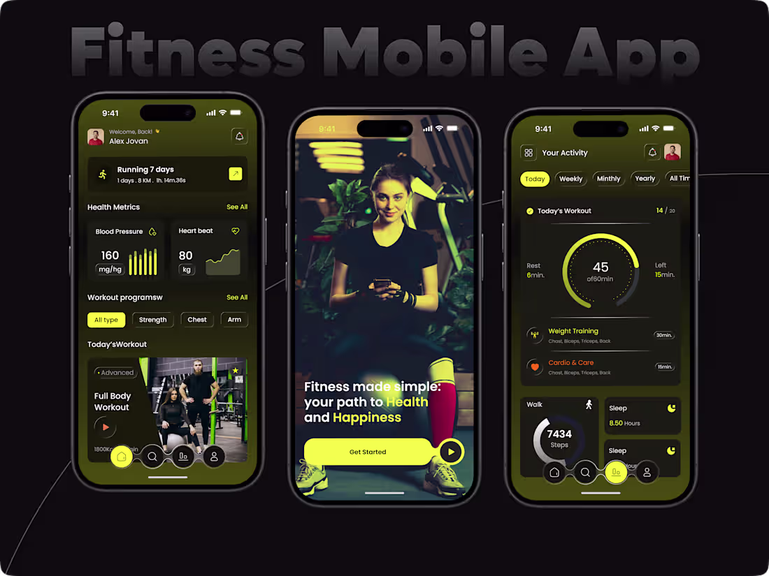 Cover image for Fitness Mobile App Design
Hello, Everyone!