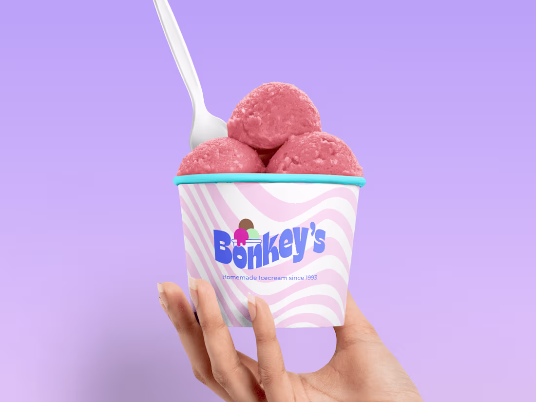 Cover image for Bonkey's Homemade Ice cream 