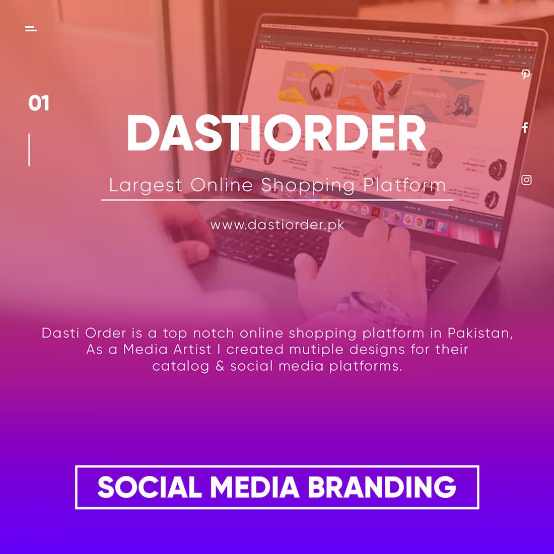 Cover image for Dasti Order Social Media Branding :: Behance