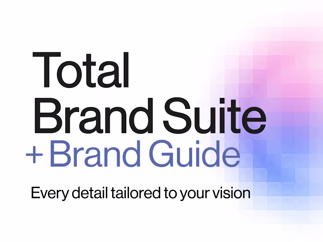 Cover image for Total Brand Suite + Brand Guide