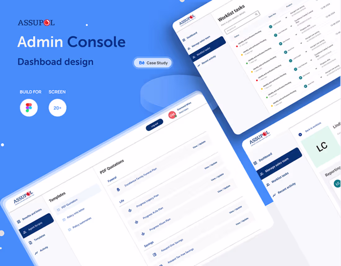 Cover image for Admin Console Designs :: Behance