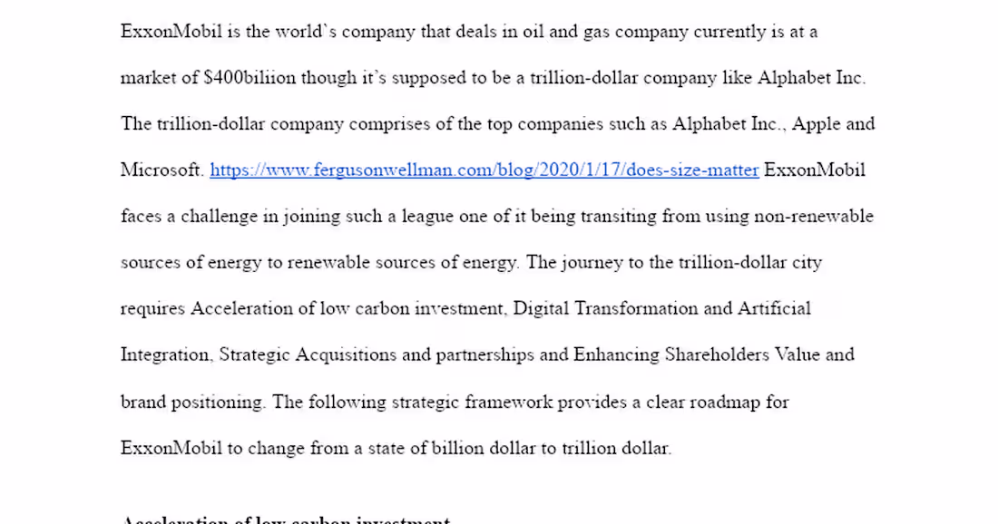 Cover image for ExxonMobil's Trillion-Dollar Growth Strategy