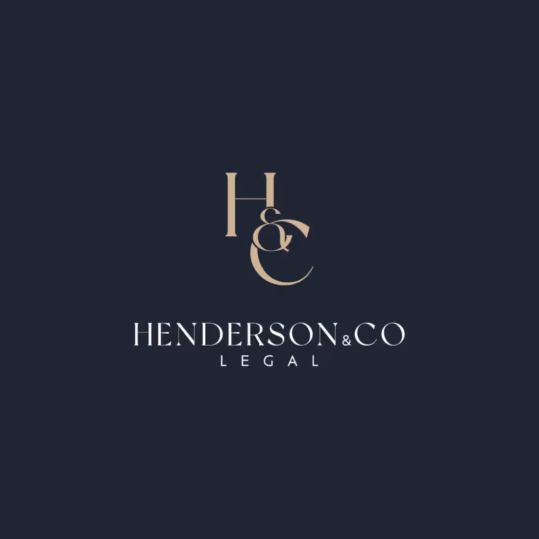 Cover image for Henderson & Co. Legal – Brand Identity