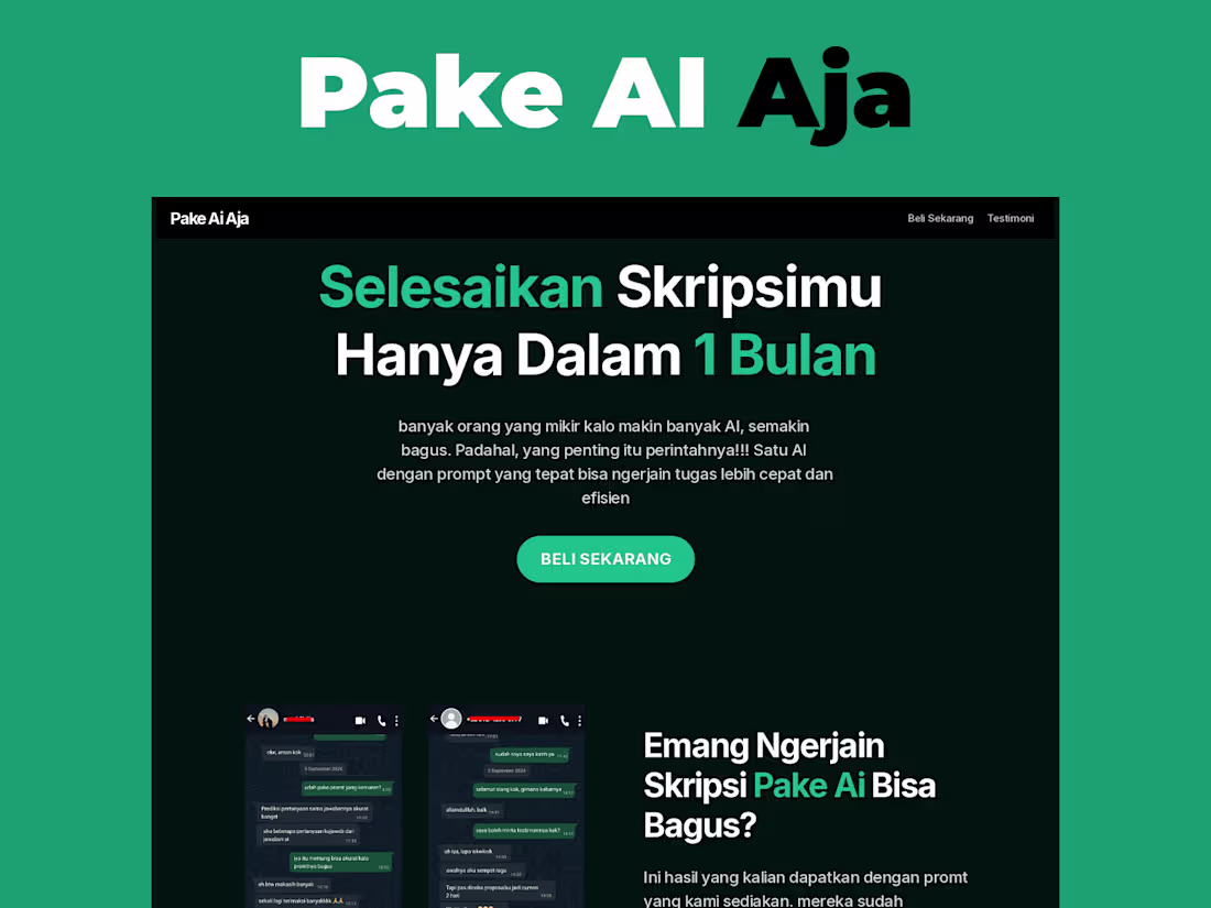 Cover image for Pake AI Aja