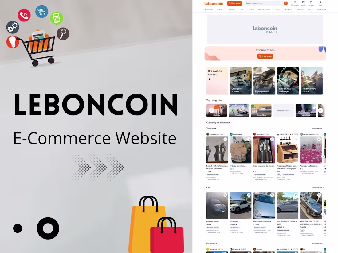 Cover image for Leboncoin | E-Commerce Website