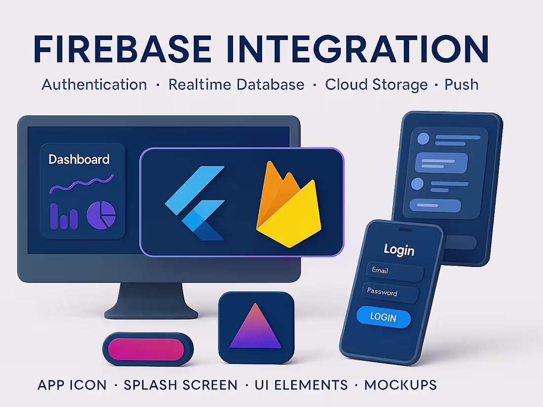 Cover image for Firebase Integration & Backend Setup for Mobile & Web Apps