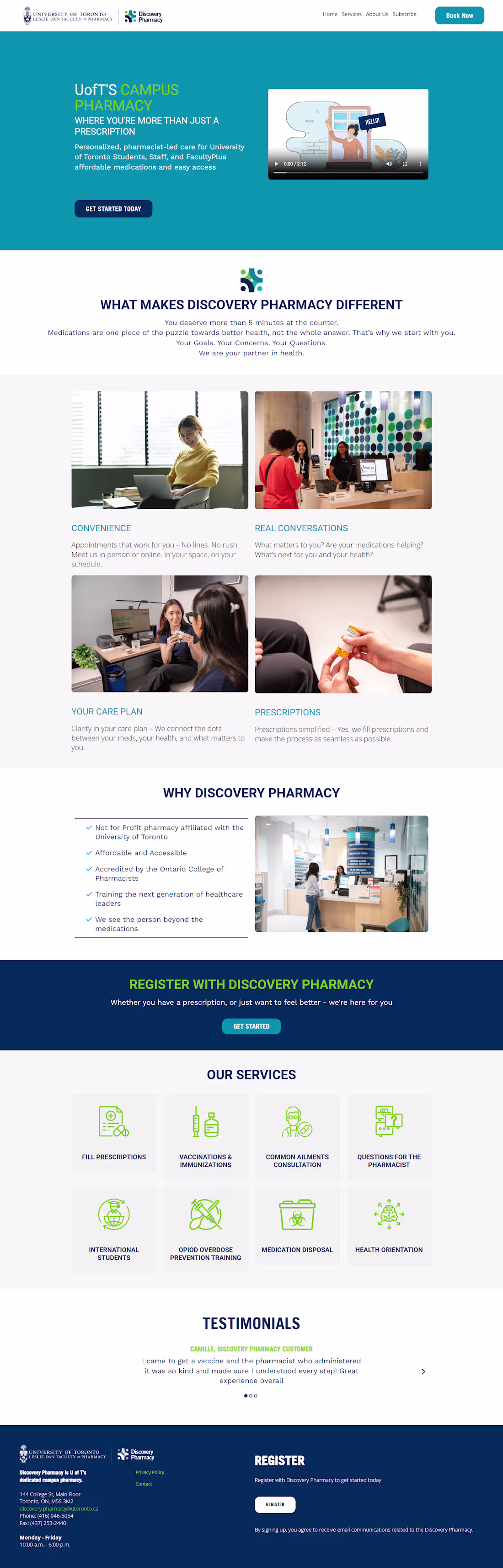 Cover image for Health website design on systeme.io