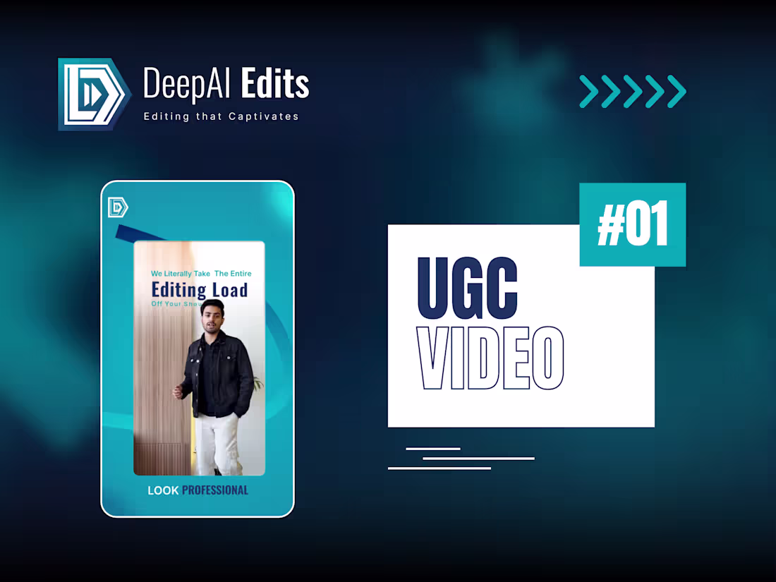 Cover image for Enhance UGC Videos: Professional Editing Services by DeepAI