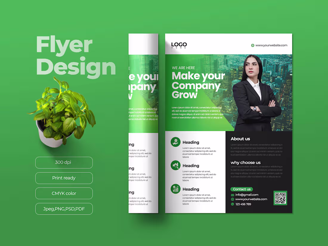 Cover image for Business flyer design