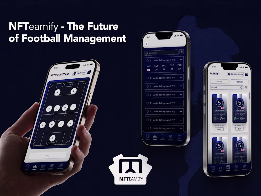 Cover image for NFTeamify is a Telegram-native football