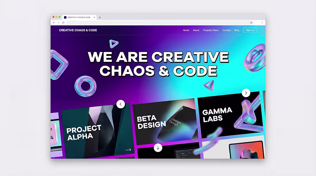 Cover image for Agency Website · Branding
A bold