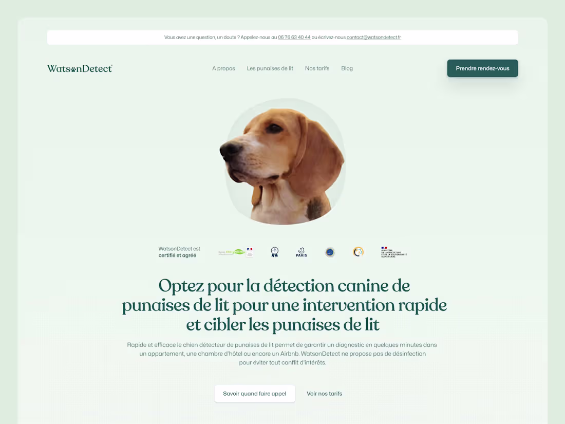 Cover image for A well-positioned site for WatsonDetect, focused on acquisition