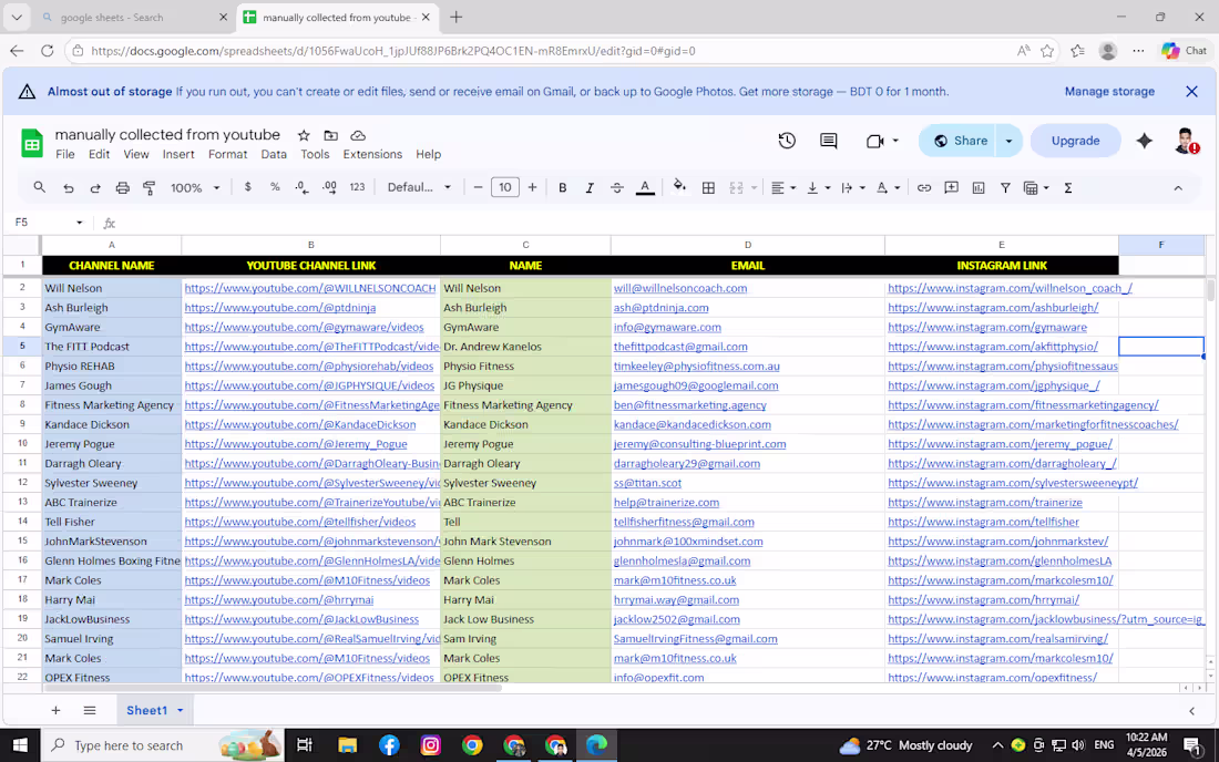 Cover image for 👉 YouTube Lead Generation (Manual
