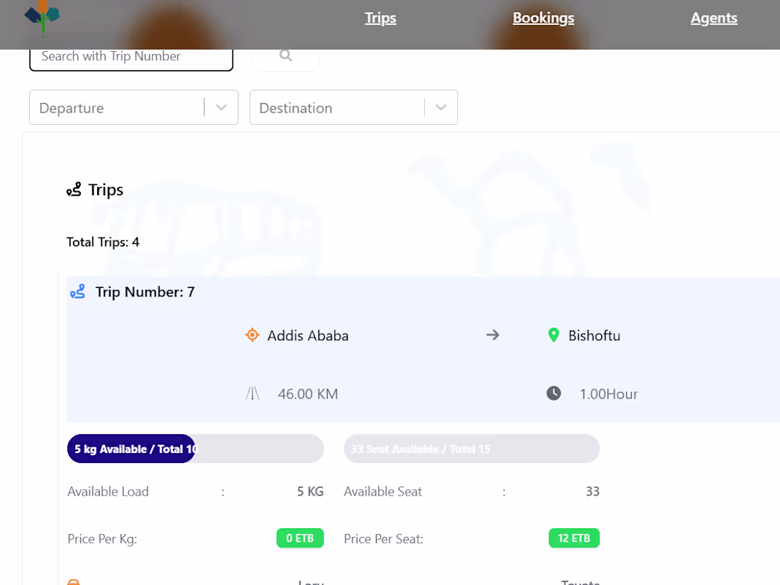 Cover image for Trip Booking Site