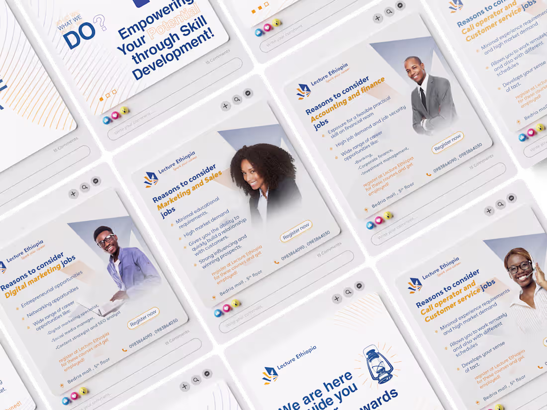 Cover image for Eye-Catching Social Media Campaign