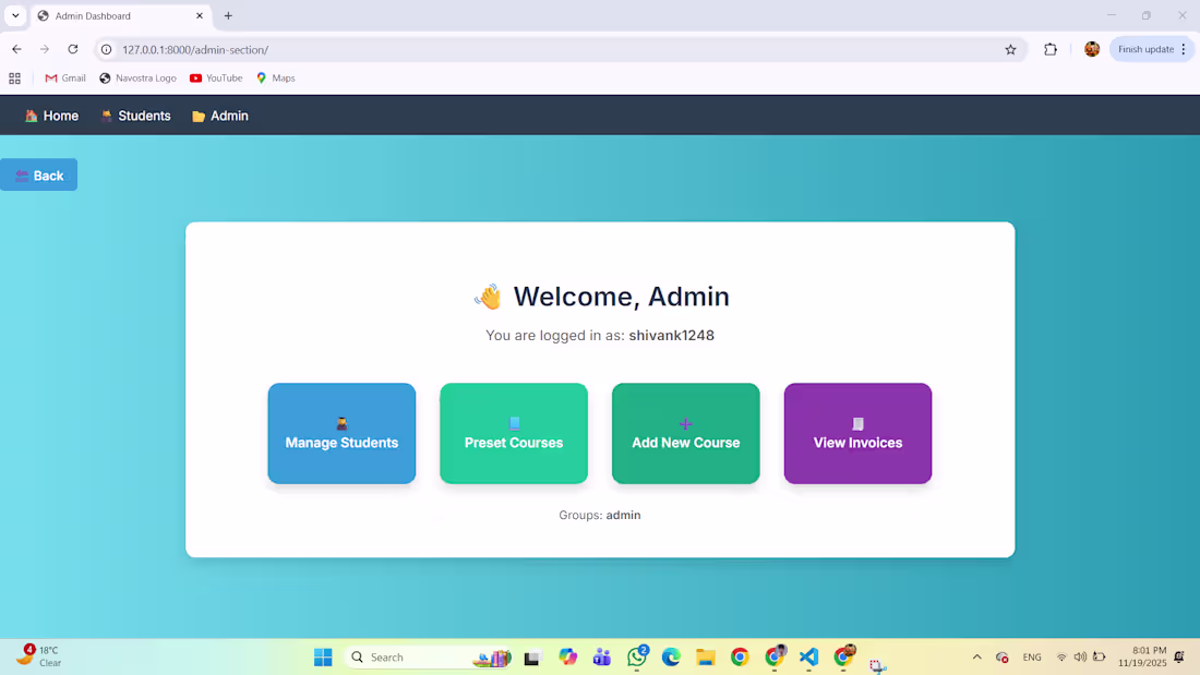 Cover image for My Latest Project: Smart Billing Software What the Software ...