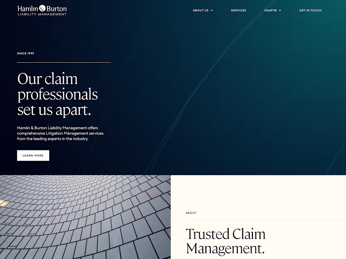 Cover image for Hamlin & Burton Website