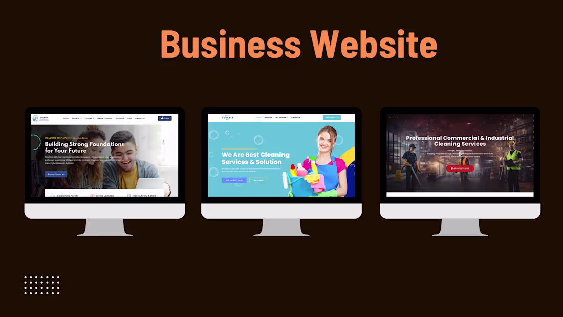 Cover image for Business Website Design