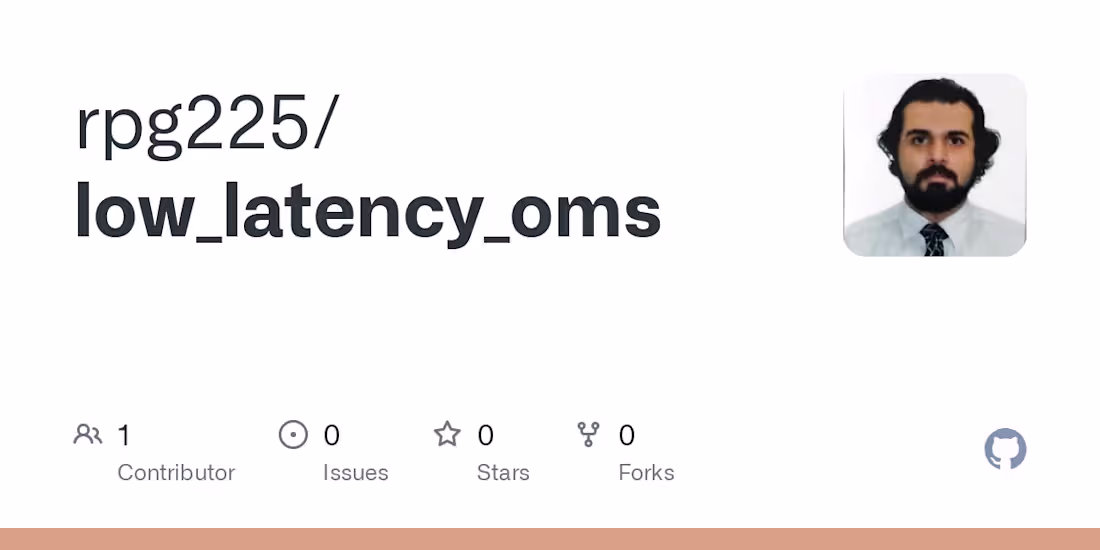 Cover image for Low-Latency Order Management System in Rust