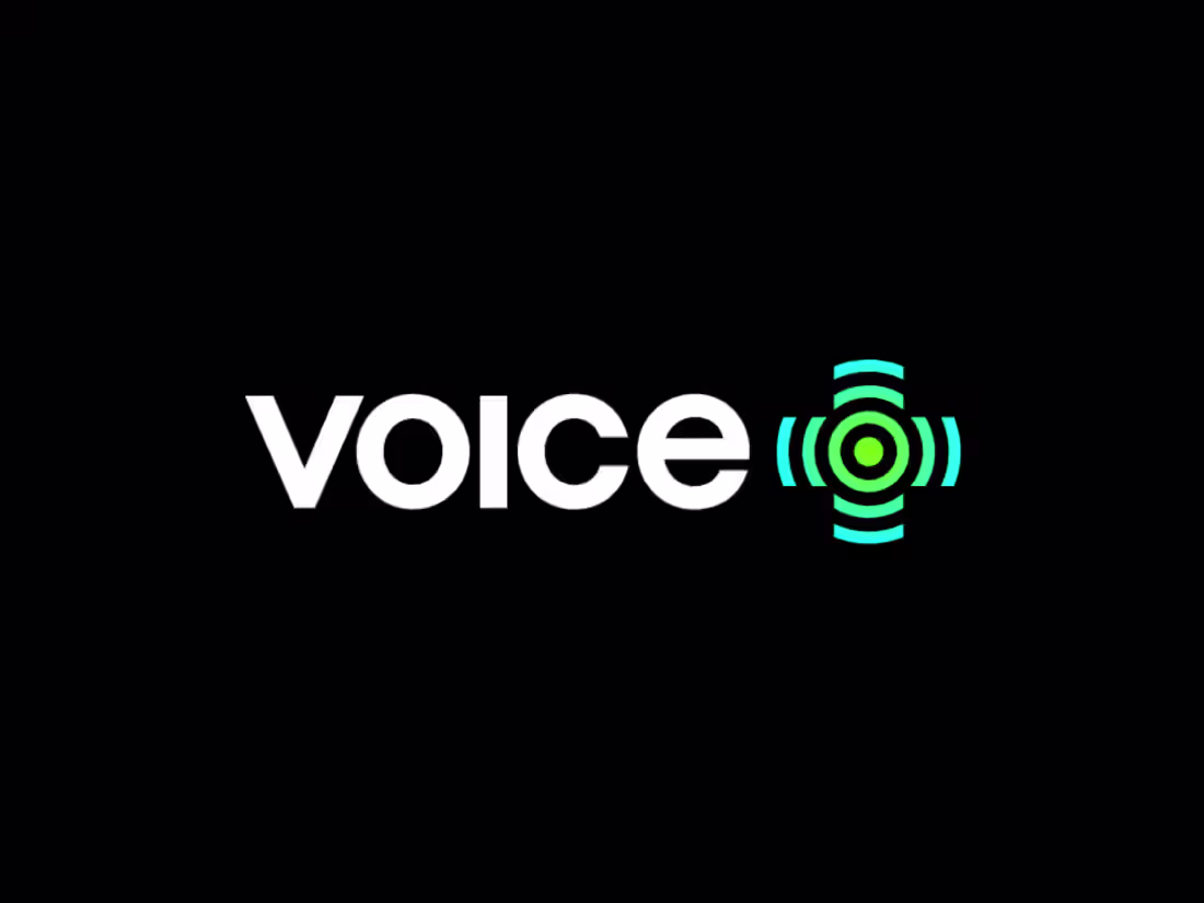 Cover image for voice plus — logo design