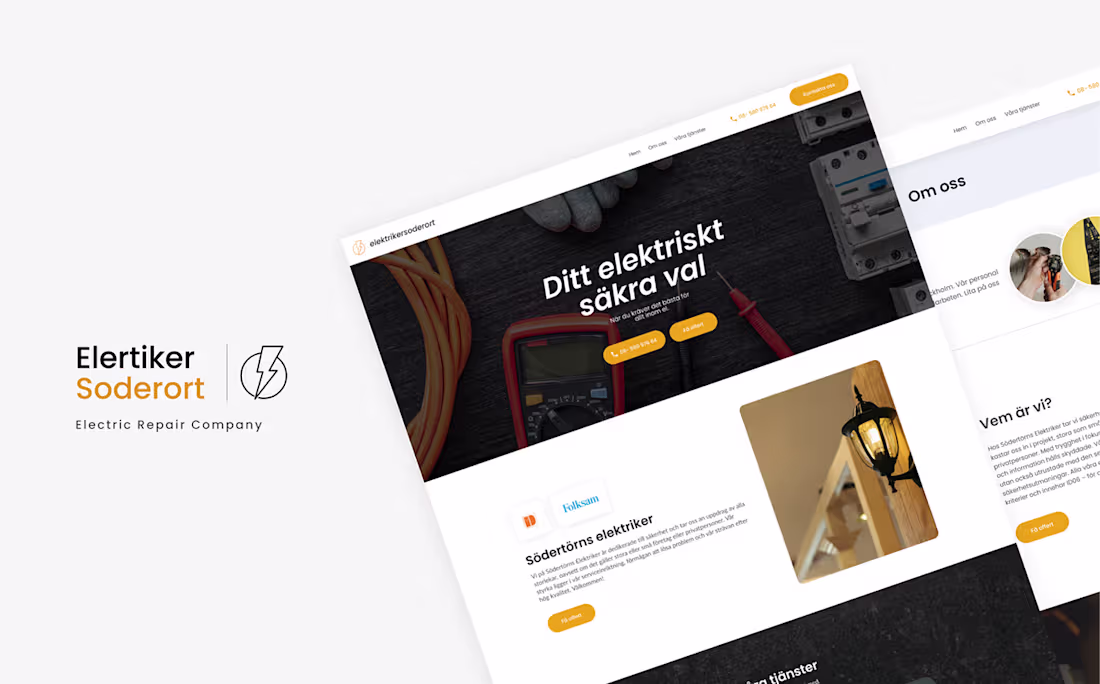 Cover image for Eletrik Soderort | Campaign Page | UX/UI Case Study