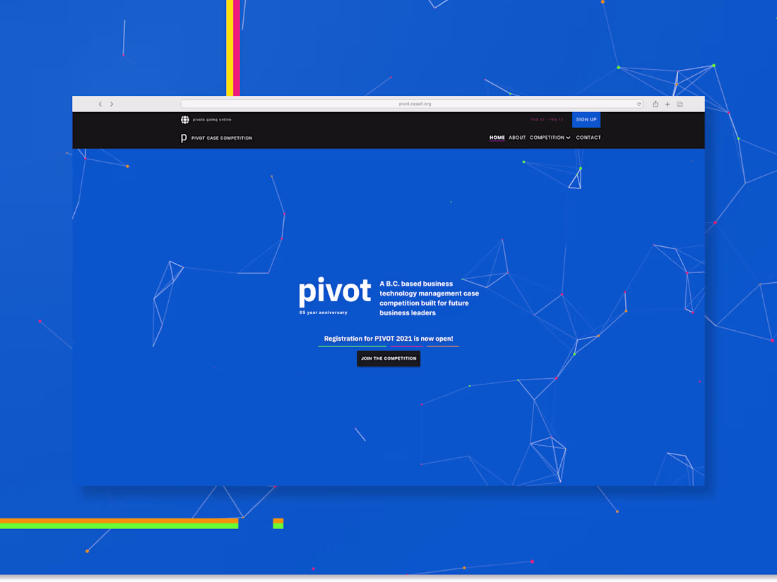 Cover image for PIVOT - Website Design