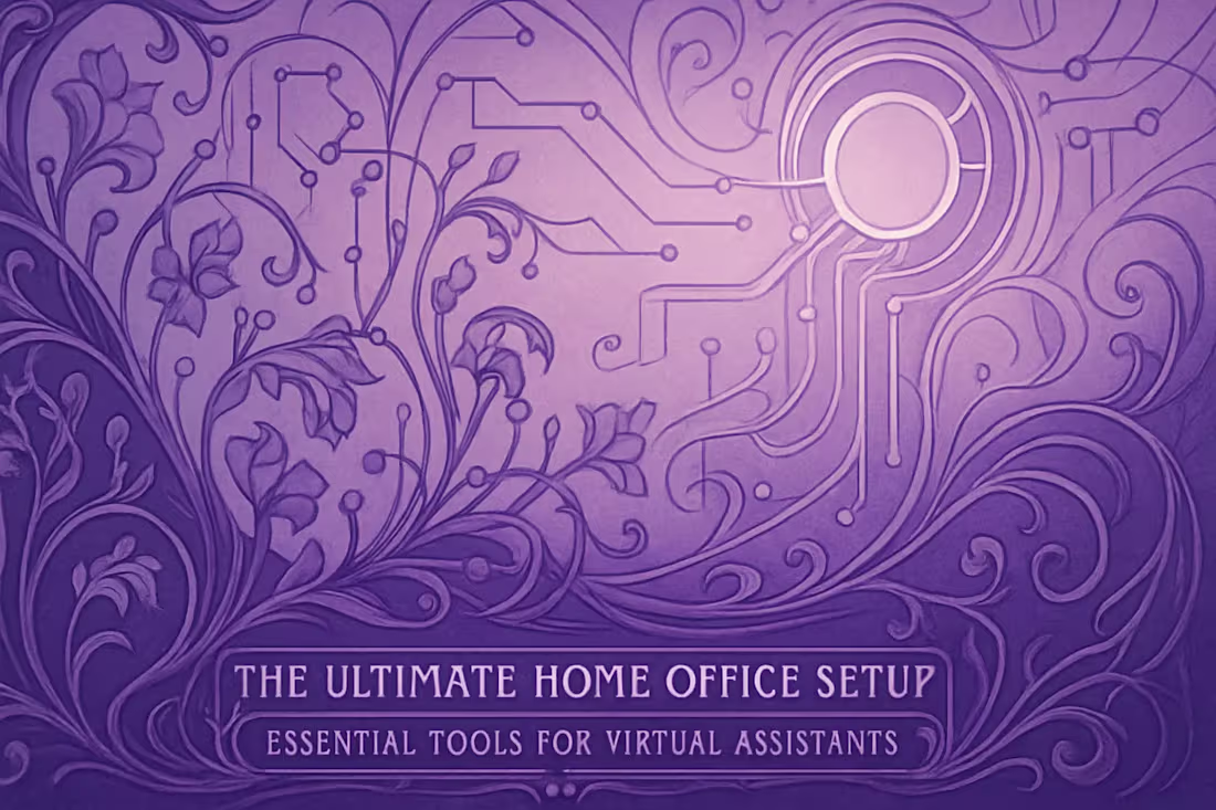 Cover image for The Ultimate Home Office Setup: Essential Tools for Virtual Assistants