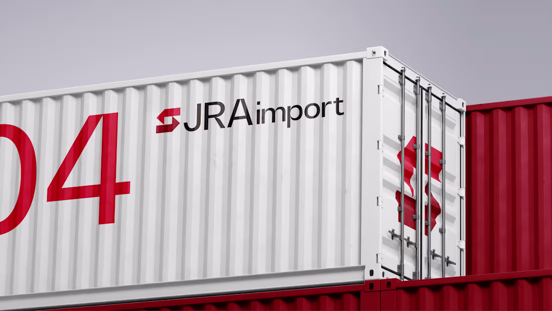 Cover image for Brand identity for JRA Import,