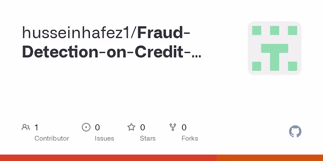 Cover image for Fraud Detection on Credit Card Transactions