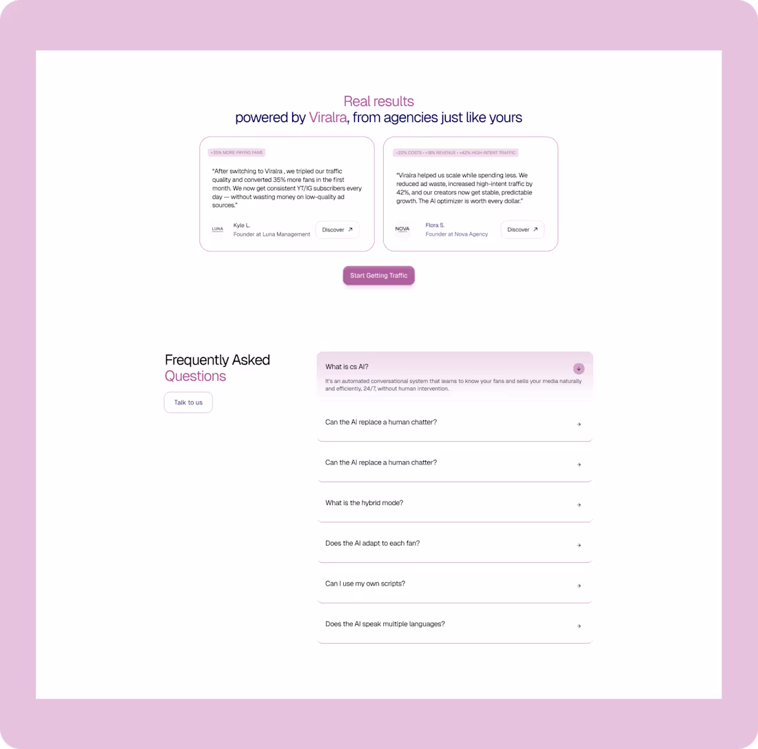 Cover image for Part 4 Social Proof & FAQ Section – Testimonials and Clarity...