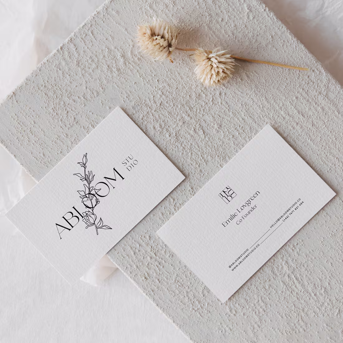 Cover image for abloom studio | brand identity :: Behance