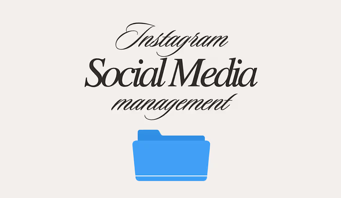 Cover image for Your New Instagram Social Media Manager