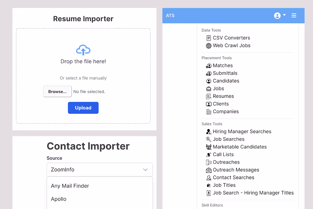 Cover image for ATS Platform for Automated Outreach
