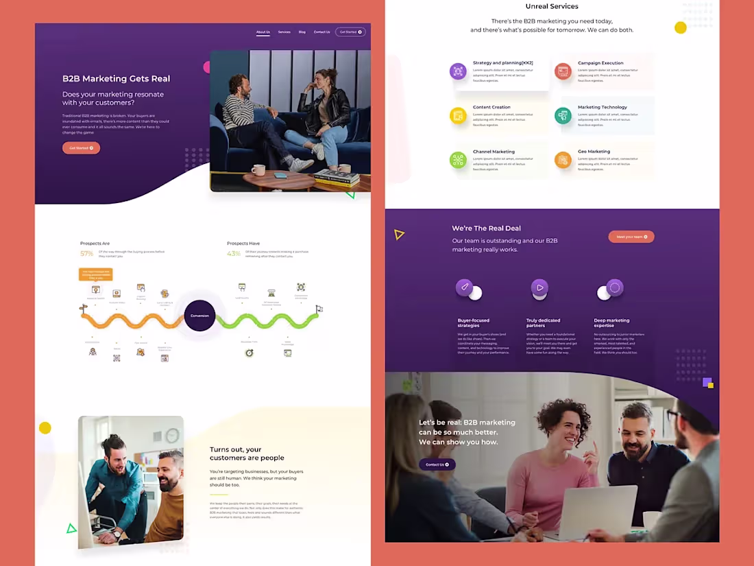 Cover image for SaaS Product Landing Page Design