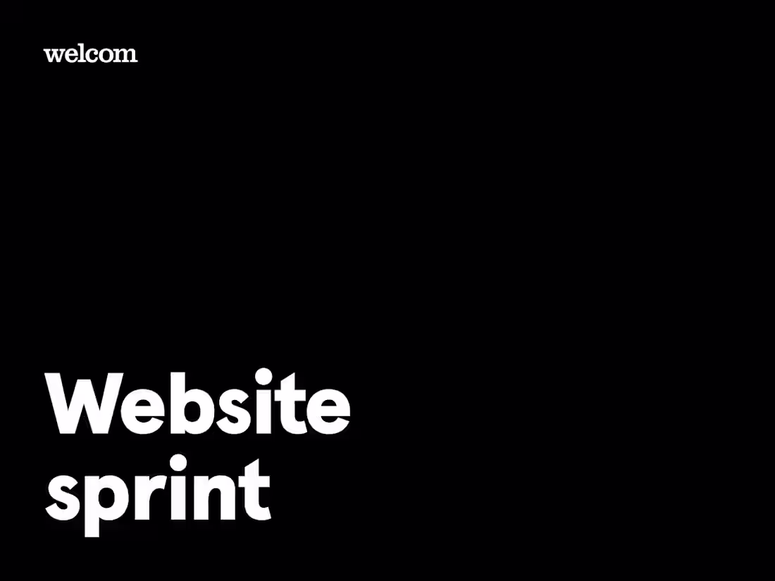 Cover image for Website Redesign Sprint